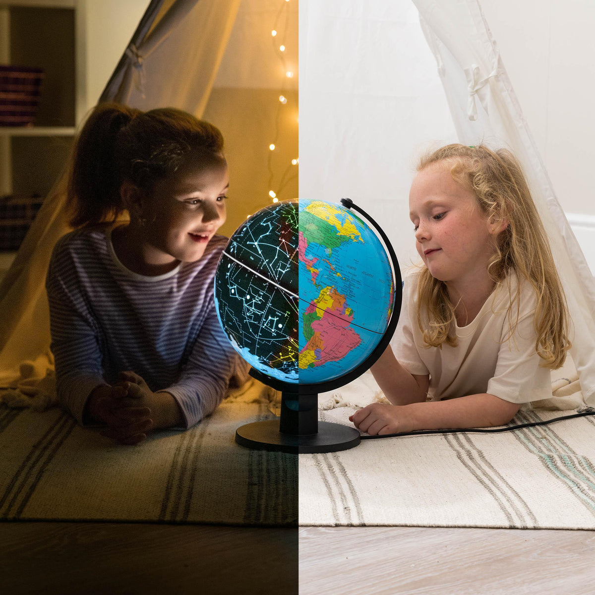 Lasten Karttapallo 2 in 1 Tähtitaivaalla