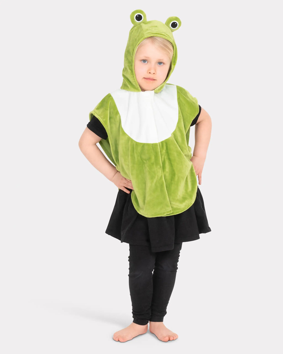 Lasten Naamiaisasu Sammakko Viitta 86-110 cm (1-4v)