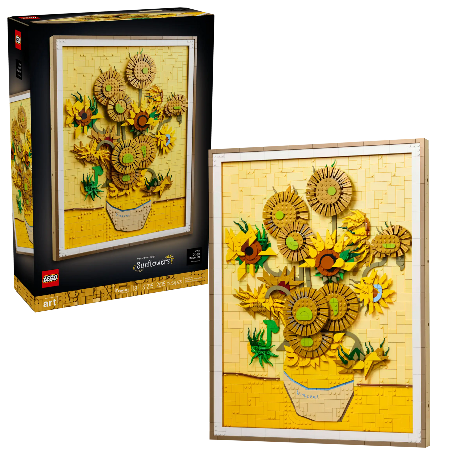 Lego 31215 Vincent van Gogh – Auringonkukkia