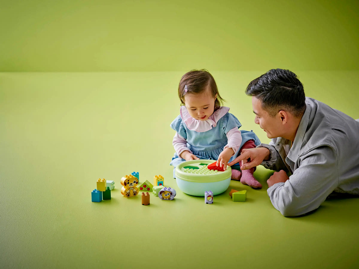 Lego Duplo 10441 Opetellaan Muotoja: Koiranpentujen Talo