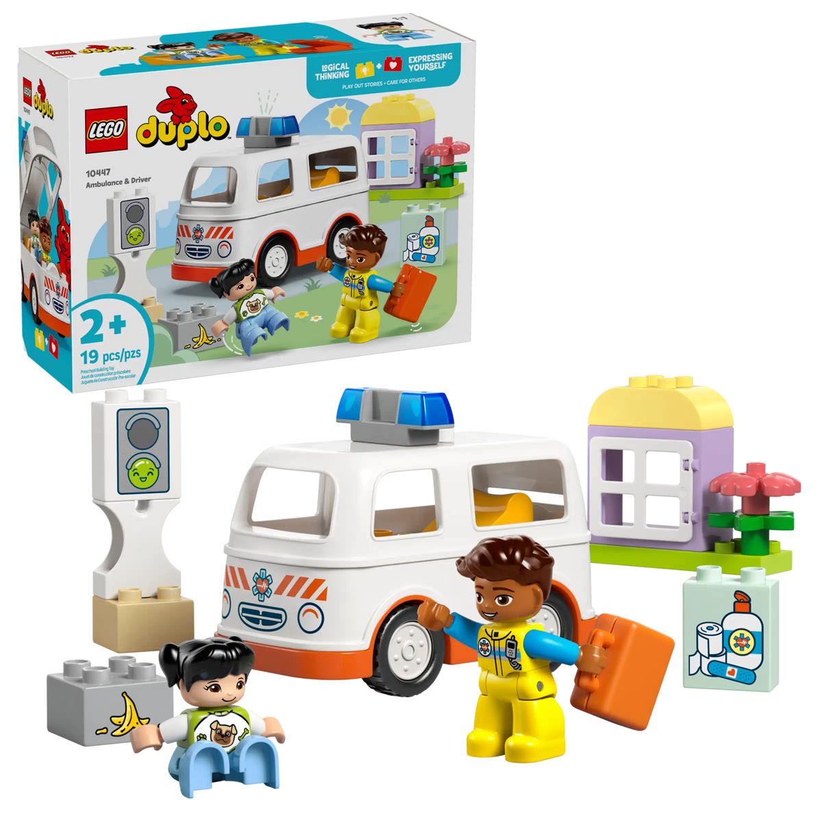 Lego Duplo 10447 Ambulanssi ja Kuljettaja