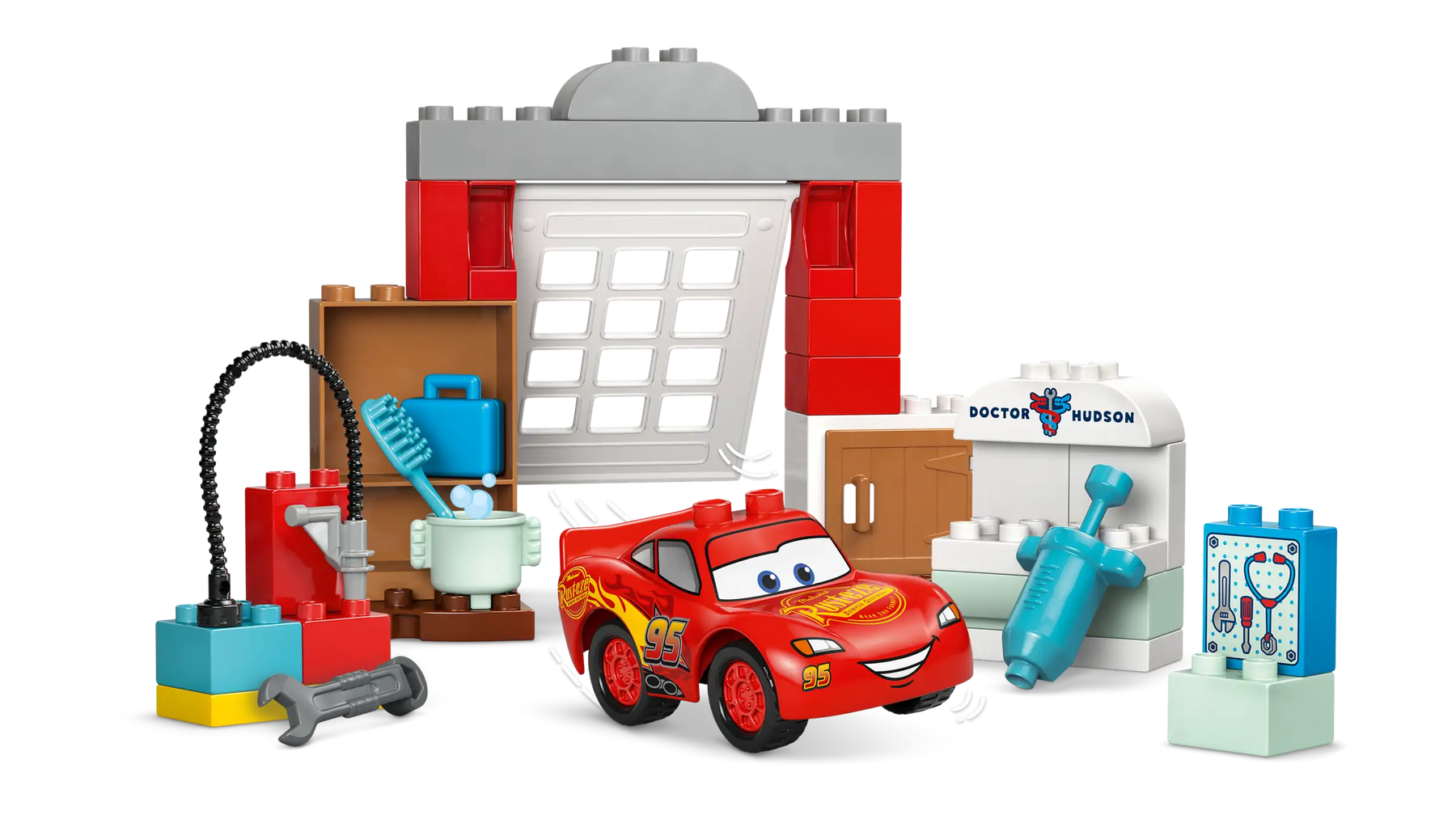 Lego Duplo 10456 McQueenin Vierailu Docin Tallilla