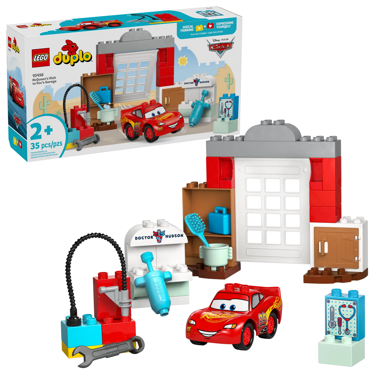 Lego Duplo 10456 McQueenin Vierailu Docin Tallilla