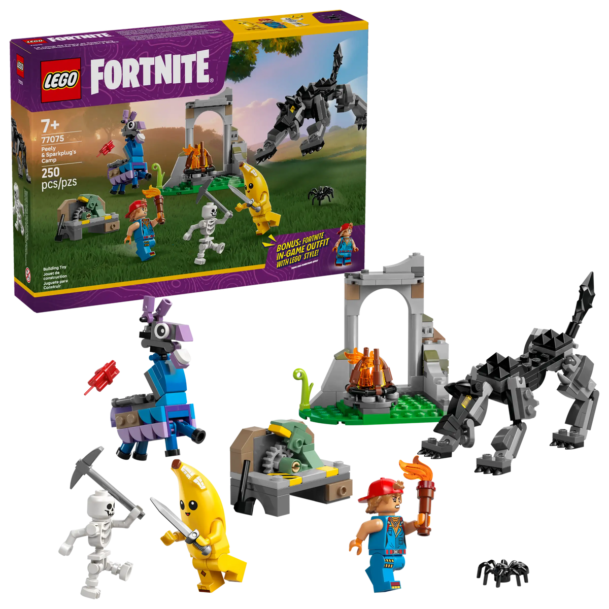 Lego Fortnite 77075 Peelyn ja Sparkplugin Seikkailu