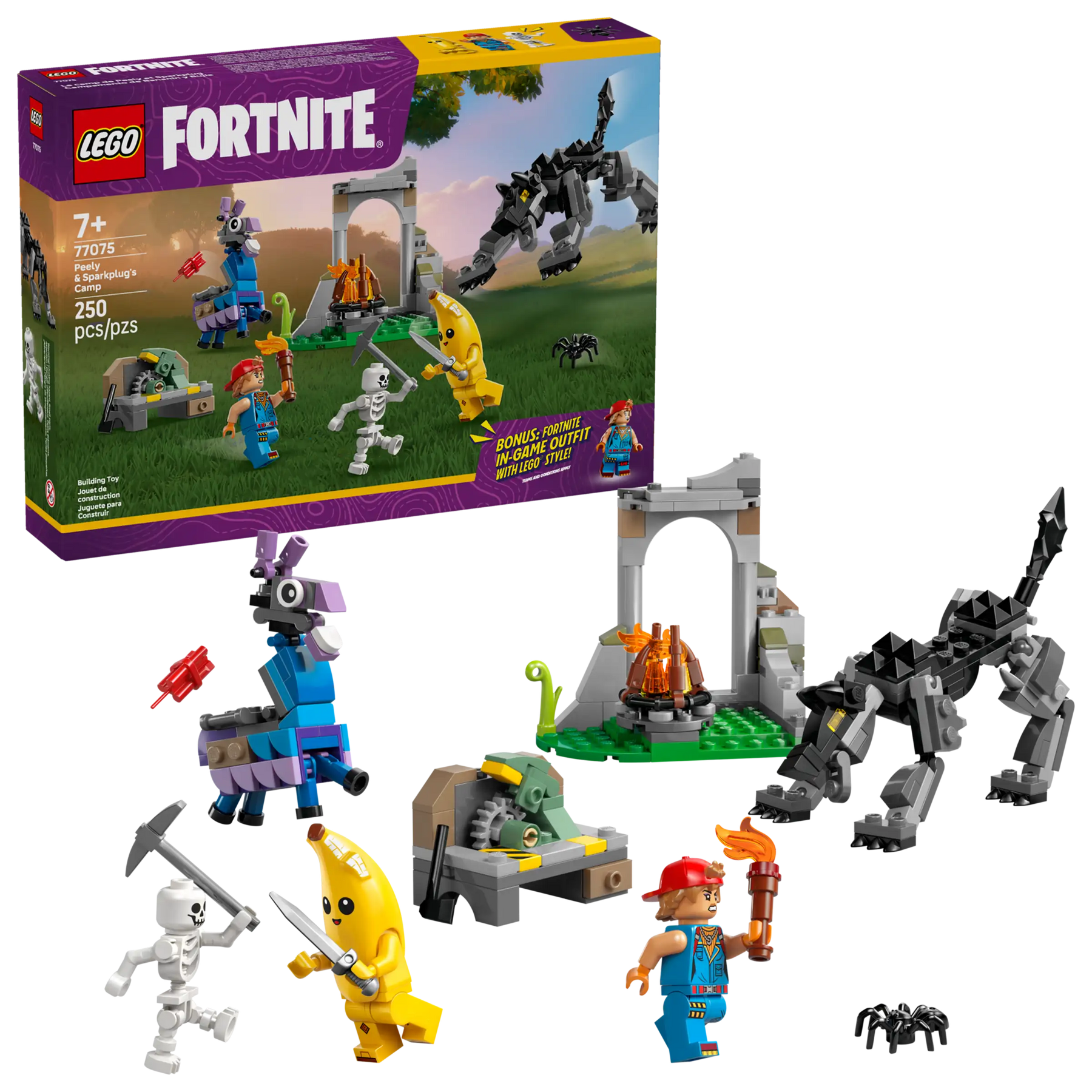 Lego Fortnite 77075 Peelyn ja Sparkplugin Seikkailu