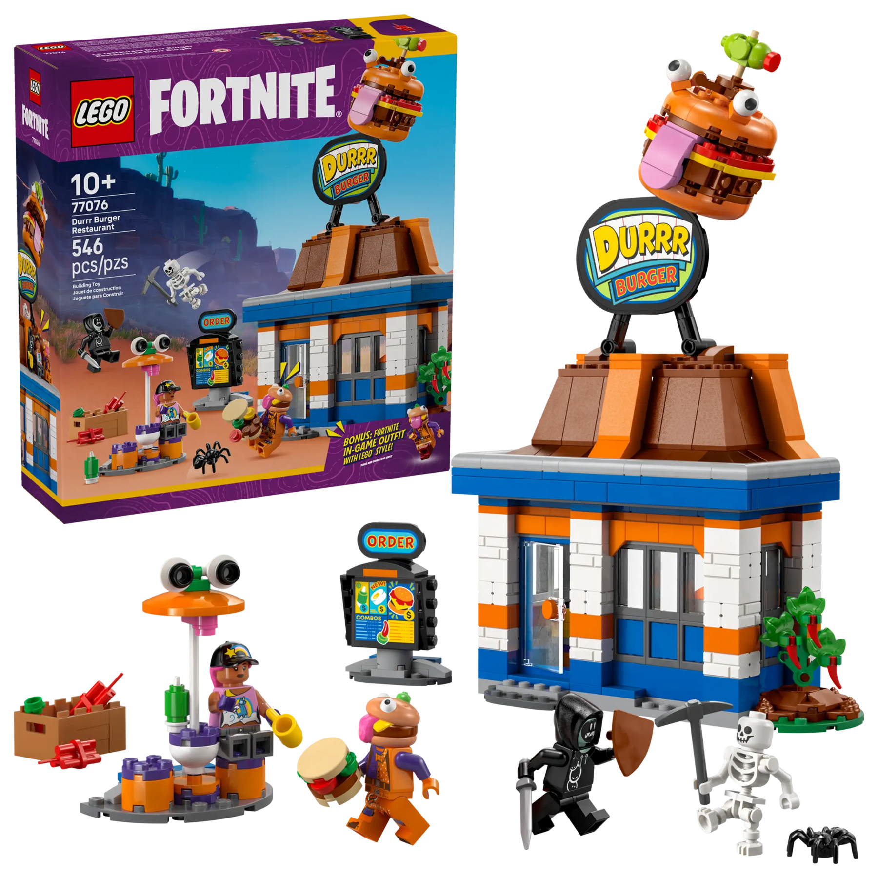 Lego Fortnite 77076 Durrr Burger Ravintola