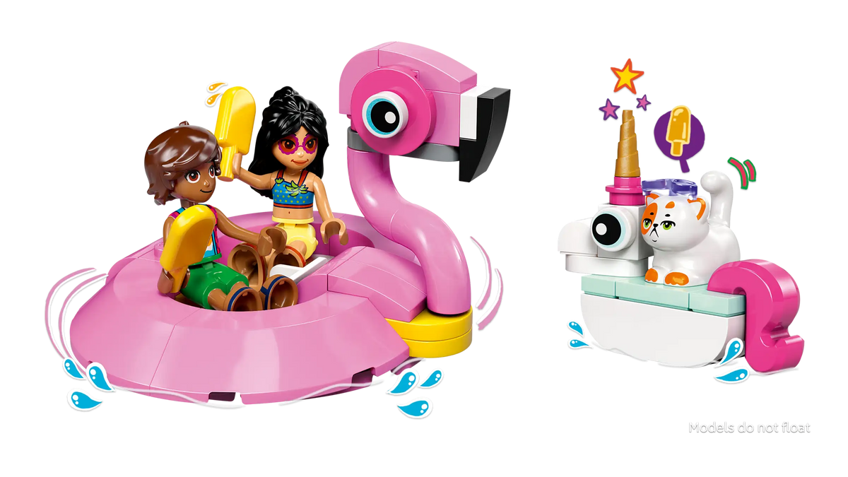 Lego Friends 42658 Allasbileet – Yksisarvinen ja Flamingo