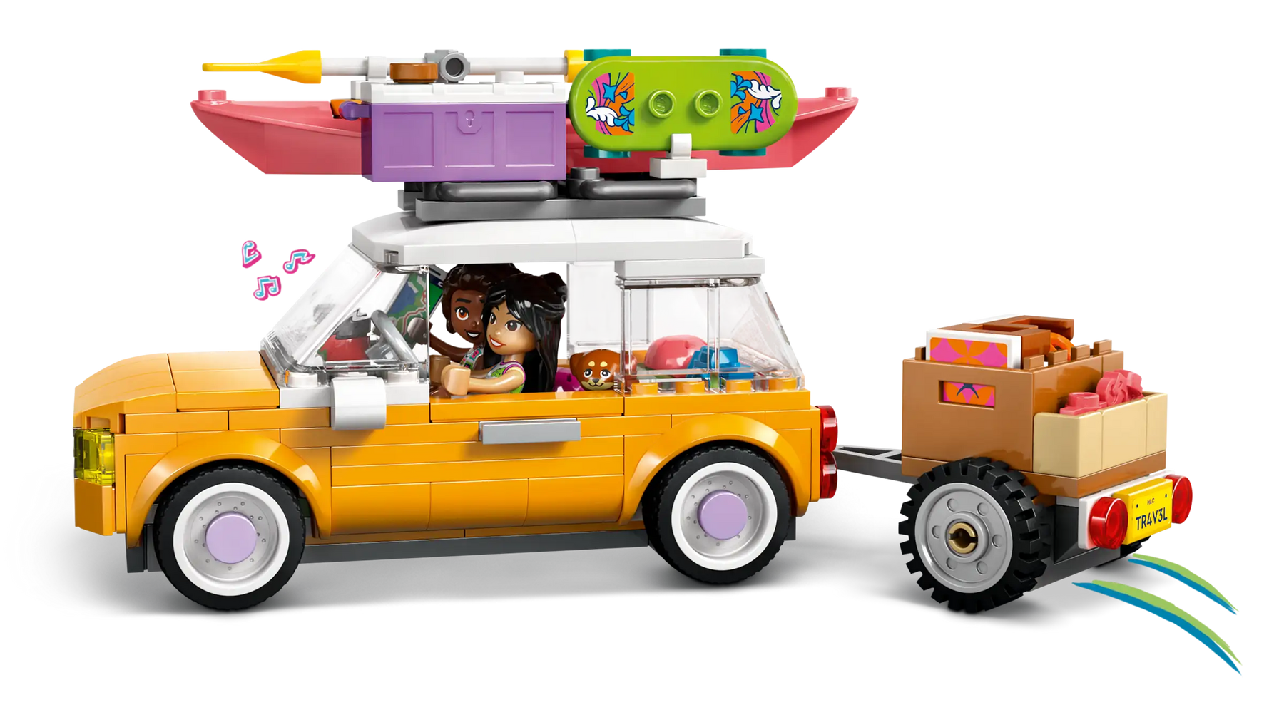 Lego Friends 42659 Ystävysten Hyvin Varusteltu Matka-auto