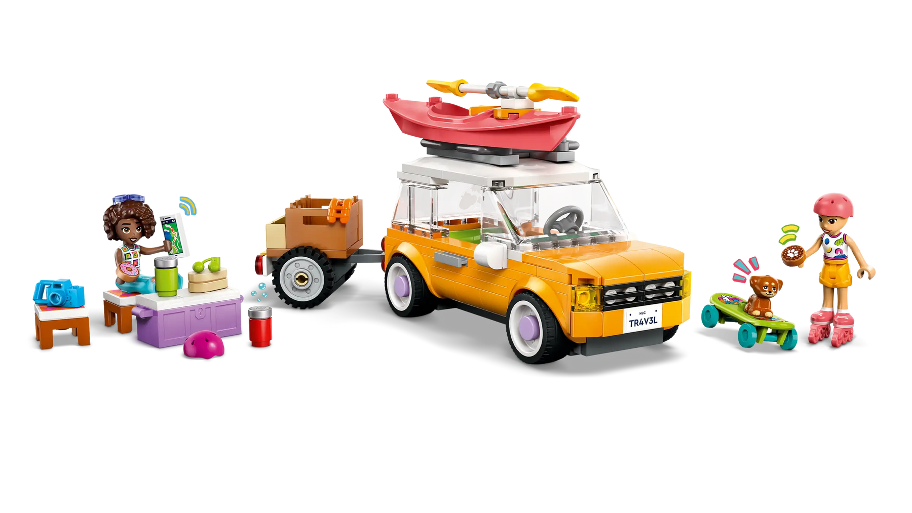 Lego Friends 42659 Ystävysten Hyvin Varusteltu Matka-auto