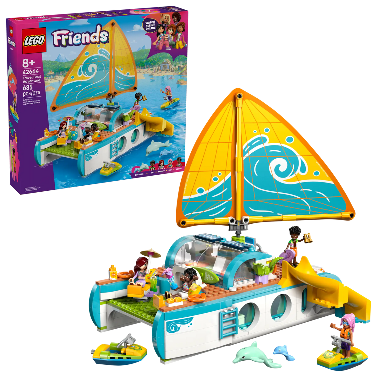 Lego Friends 42664 Veneseikkailu