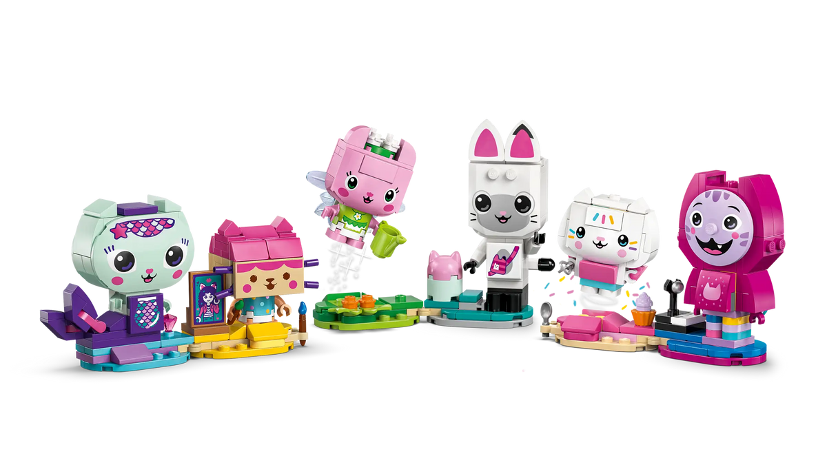 Lego Gabbys Dollhouse 11215 Gabbyn Palikoista Rakennettavat Kissaystävät