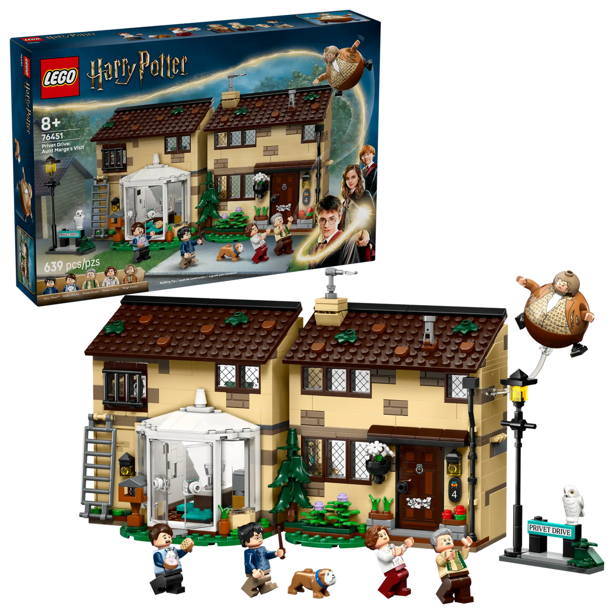Lego Harry Potter 76451 Likusteritie: Marge-tädin Vierailu