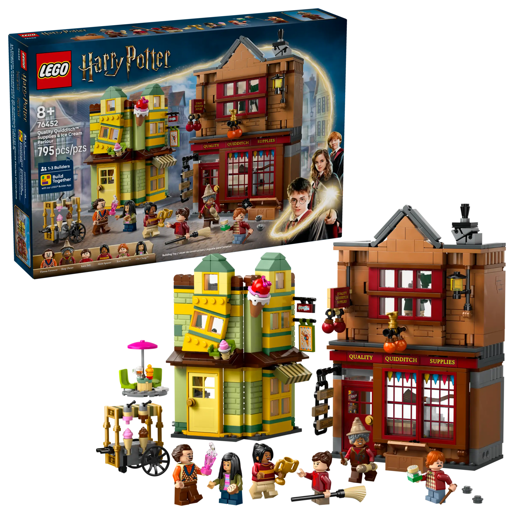 Lego Harry Potter 76452 Hienoja Huispausvarusteita ja Jäätelöbaari