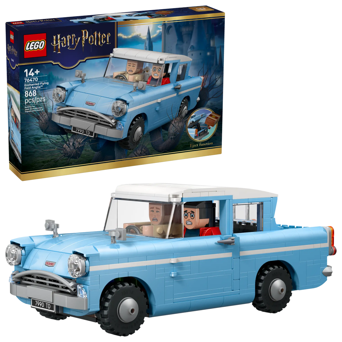 Lego Harry Potter 76470 Lumottu Lentävä Ford Anglia™