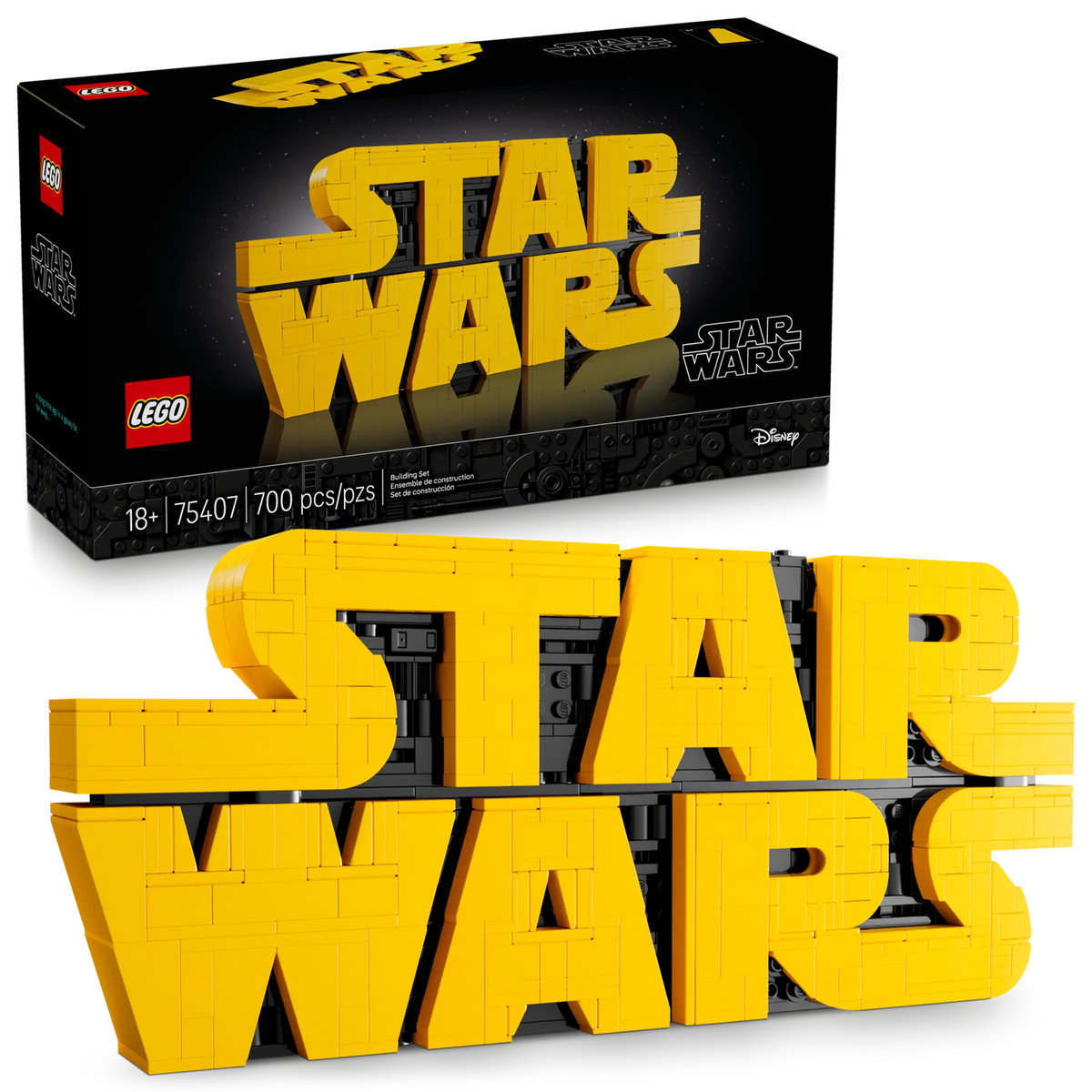 Lego Palikoista rakennettava Star Wars™ logo