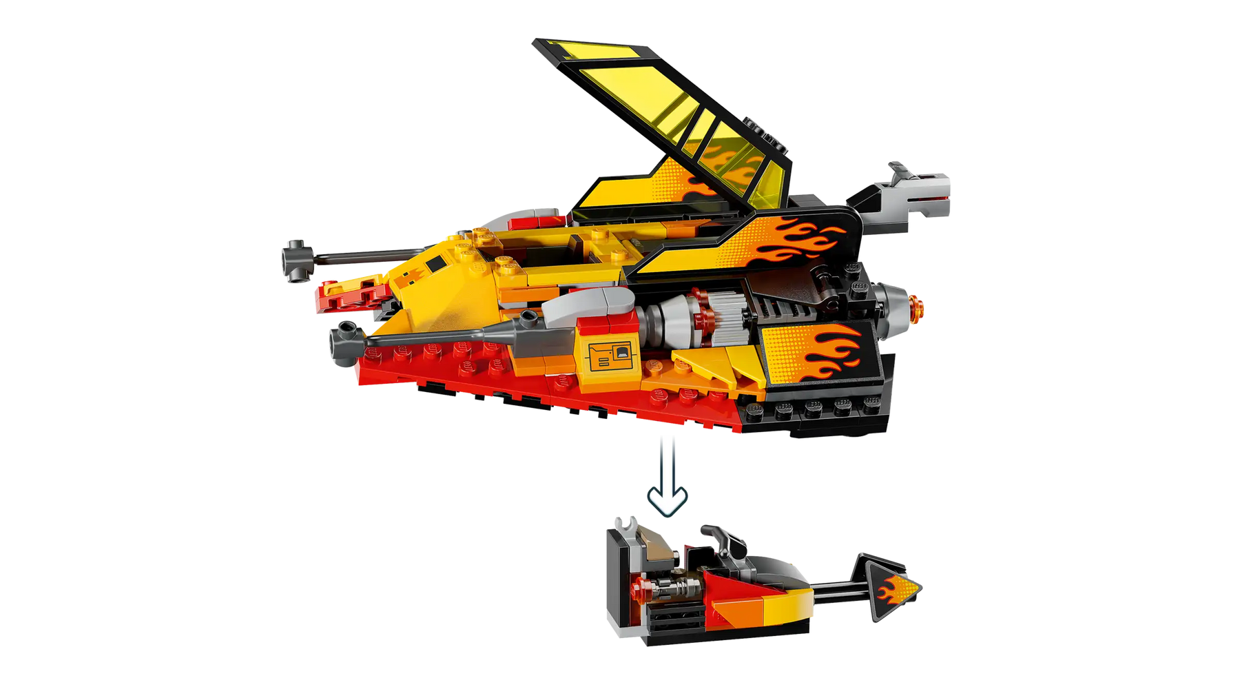 Lego Star Wars 75414 Force Burner Lumikiituri
