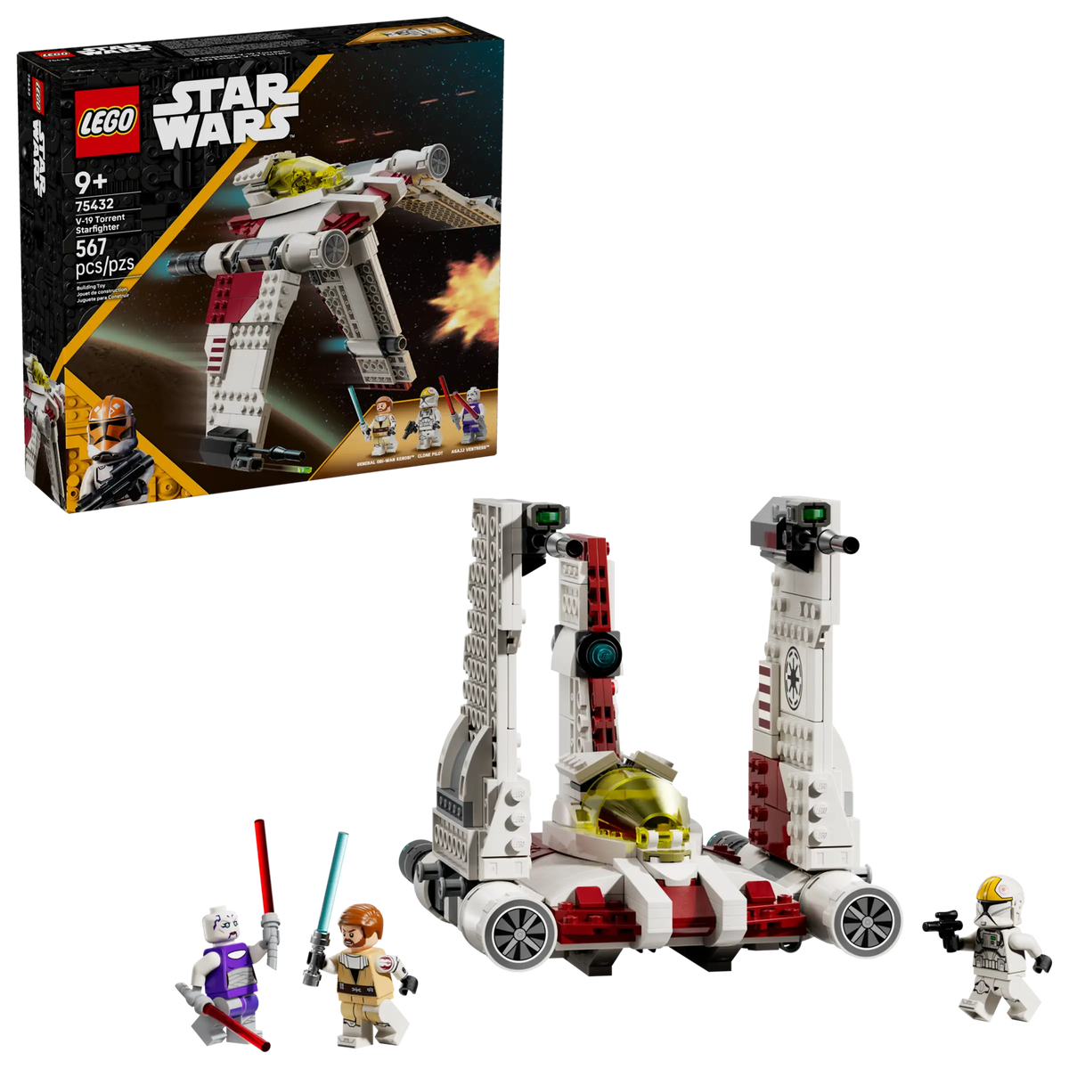 Lego Star Wars 75432 V-19 Torrent Tähtihävittäjä