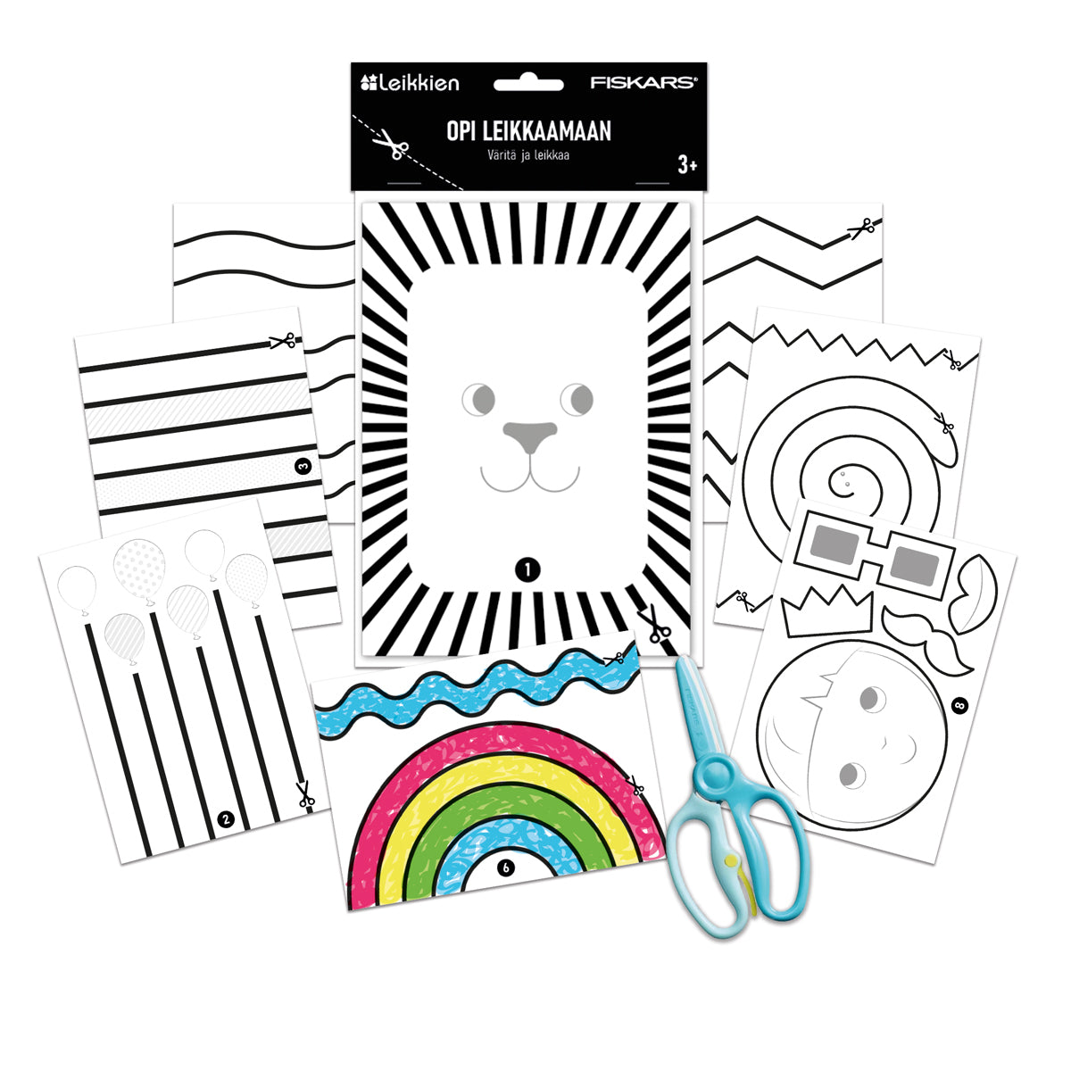 Leikkien X Fiskars Opi Leikkaamaan