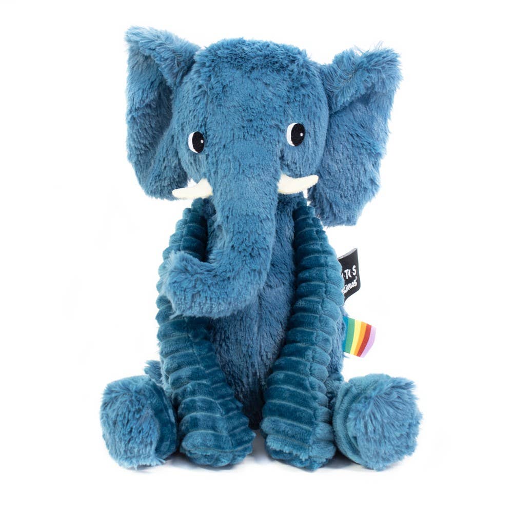 Les Ptipotos Plush - Sininen Elefantti Pehmolelu