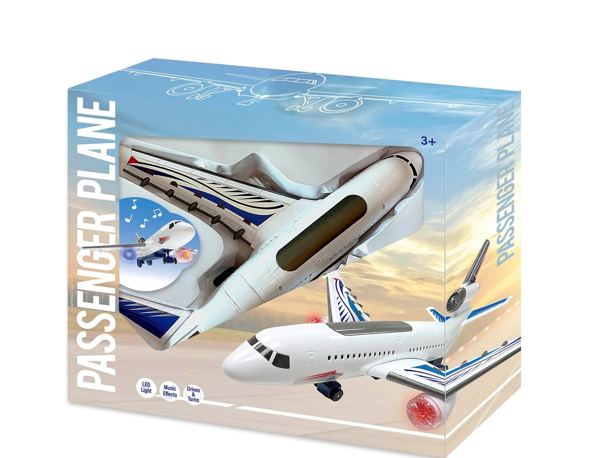 Liikkuva Lentokone Äänillä ja Valoilla
