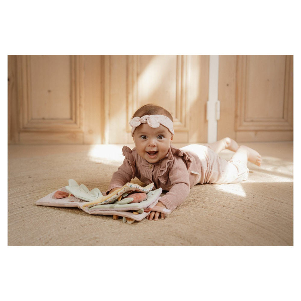 Little Dutch Fairy Garden Pehmokirja Vaaleanpunainen