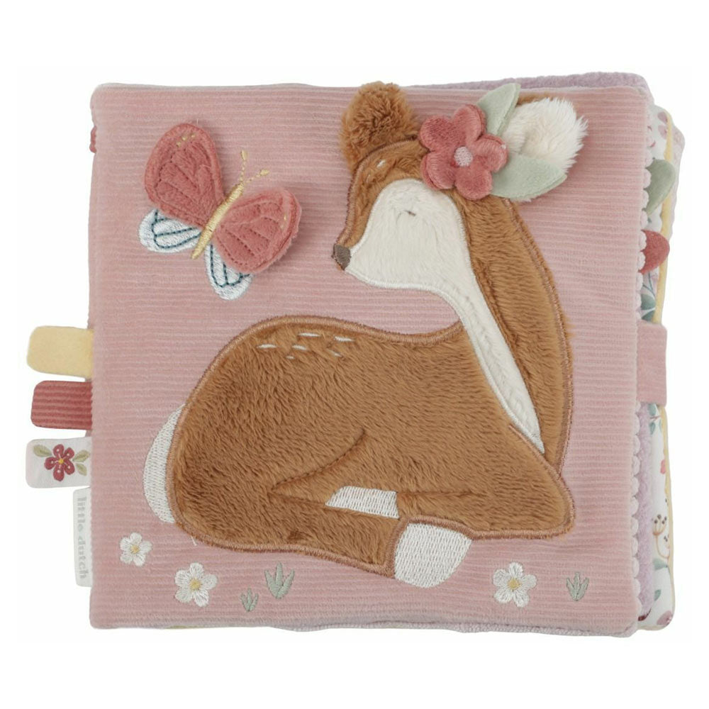 Little Dutch Fairy Garden Pehmokirja Vaaleanpunainen