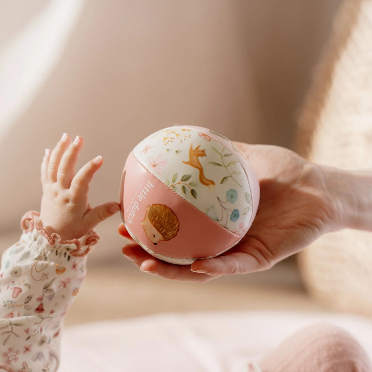 Little Dutch Fairy Garden Pehmopallo Vaaleanpunainen