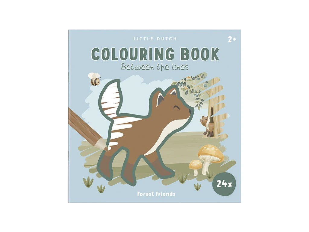 Little Dutch Forest Friends Värityskirja