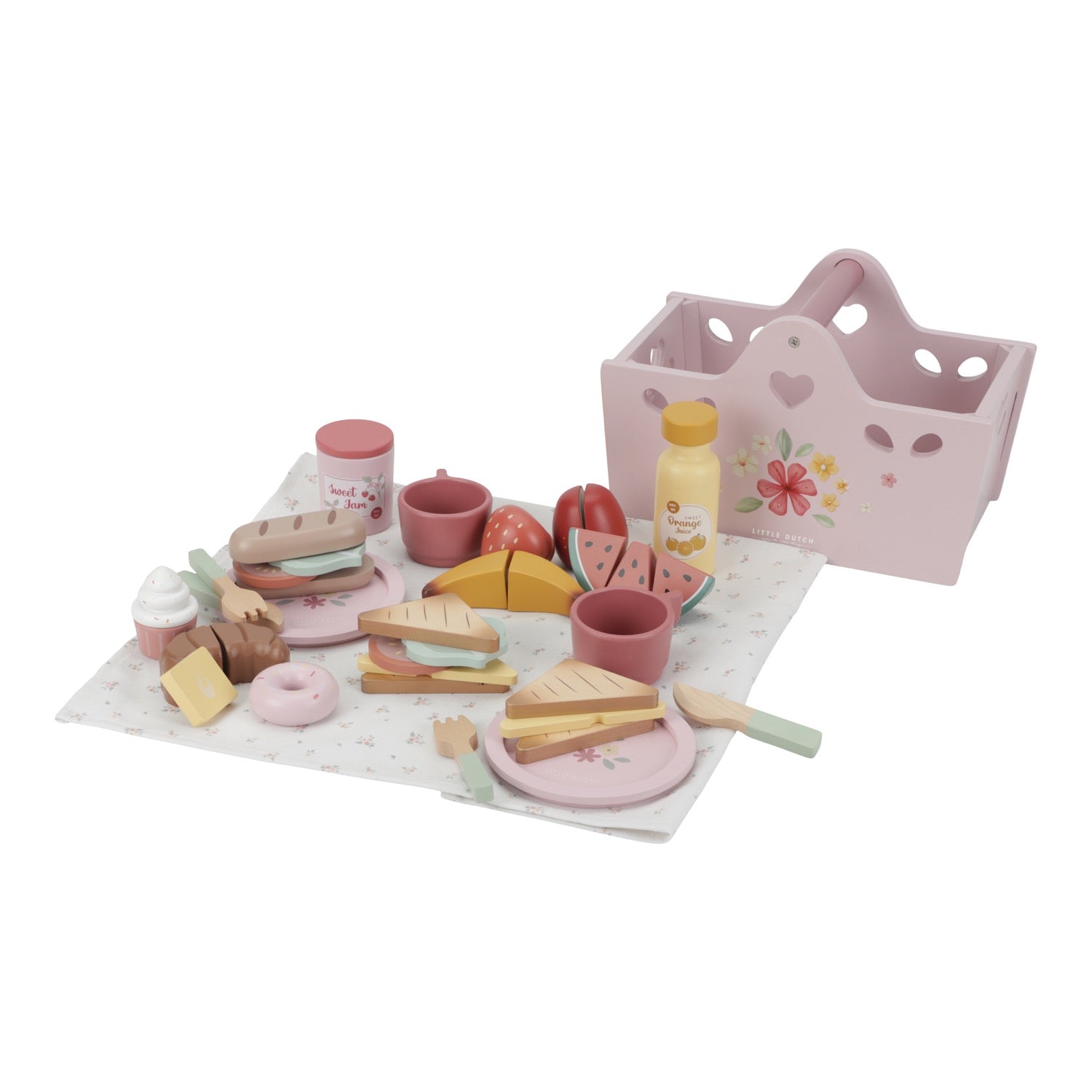 Little Dutch Puinen Piknik-setti 31 Osaa
