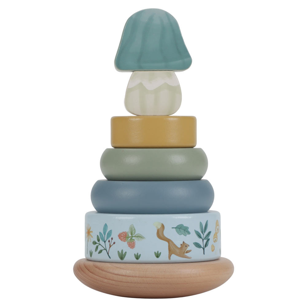 Little Dutch Puinen Rengaspyramidi Forest Friends