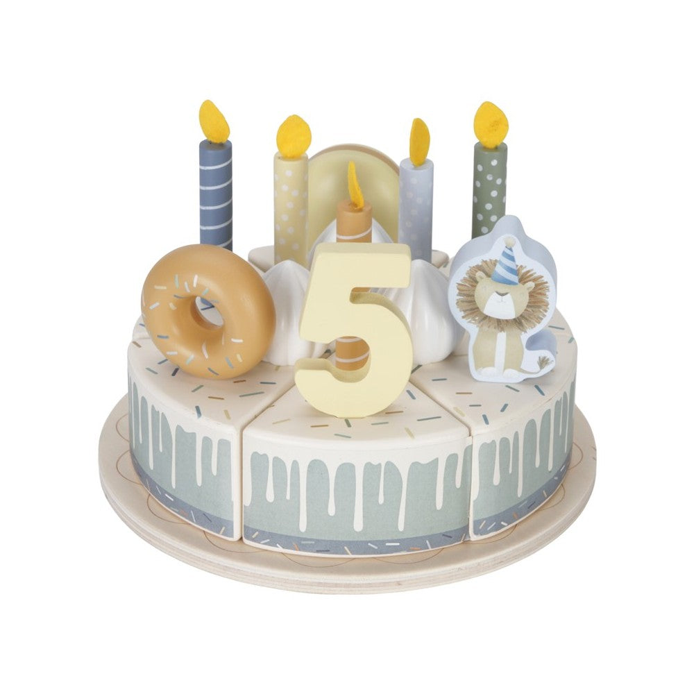 Little Dutch Puinen Synttärikakku Sininen 26 Osaa