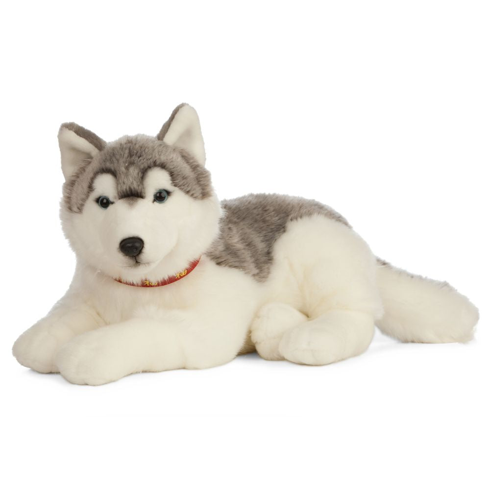 Living Nature Makaava Husky Pehmolelu 60 cm
