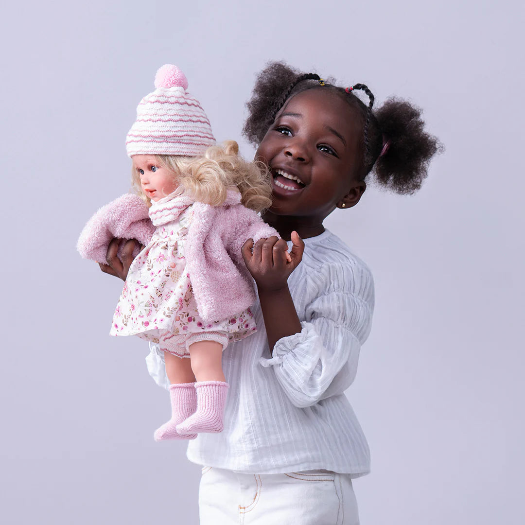 Llorens Lucia Vaalea 40cm Pehmeävartaloinen Nukke