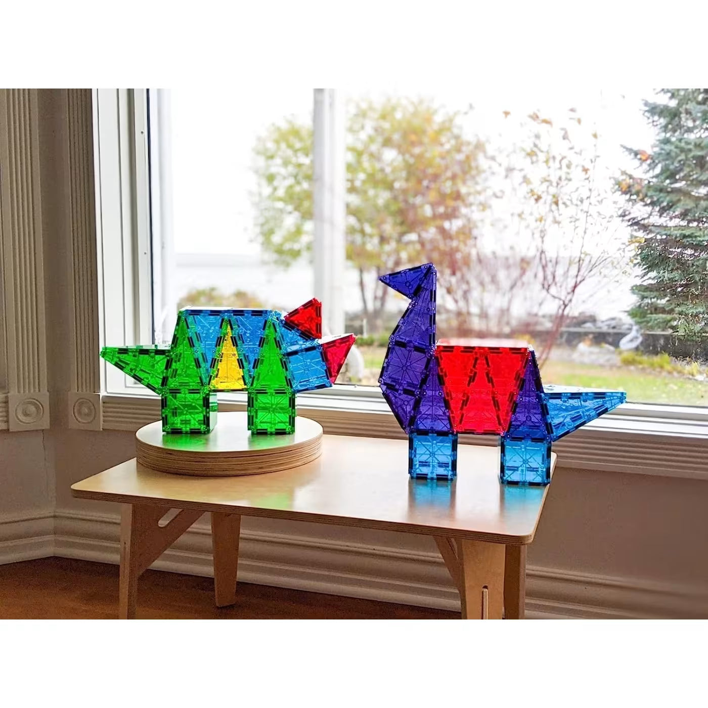 MAGNA-TILES® Clear Colours -Magneettirakennussarja 100 Osaa