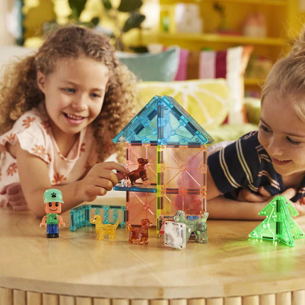 MAGNA-TILES® Koirapuisto Magneettinen Rakennussarja 27 osaa