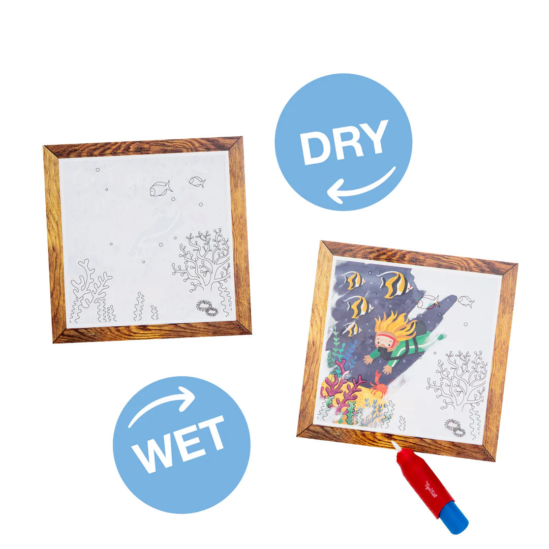 Magic Painting World Vedellä Värjättävät Kuvat- Merenalainen