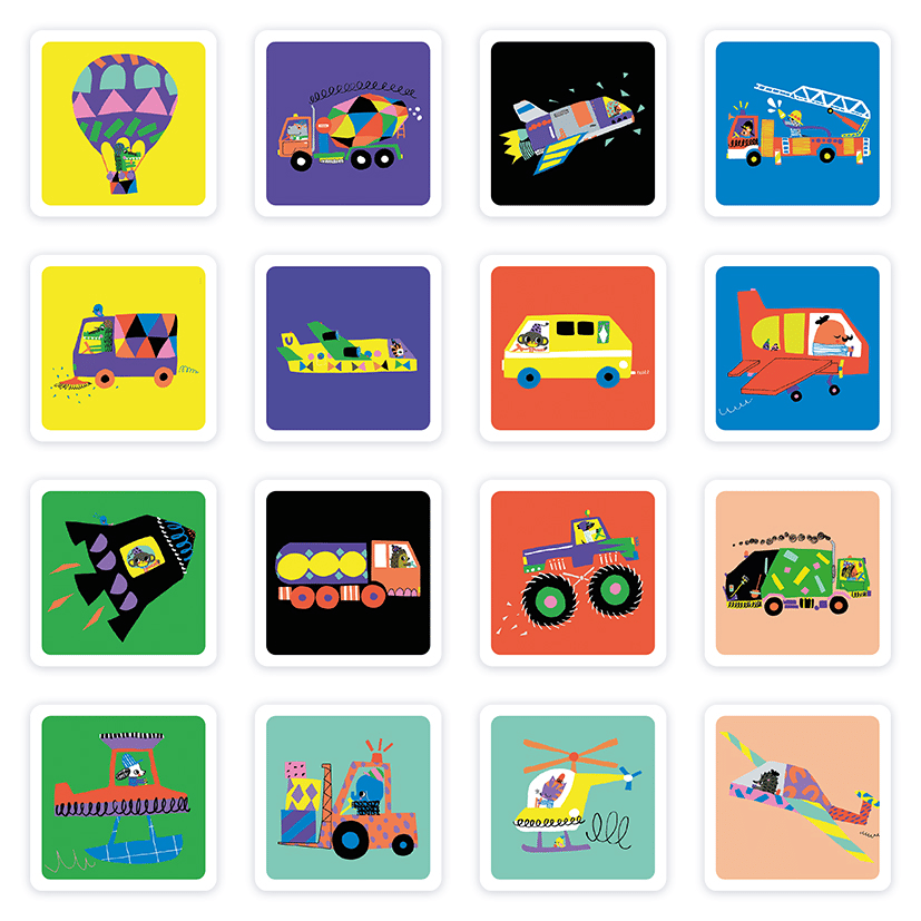 Putinki Veikeät Kulkupelit Muistipeli'