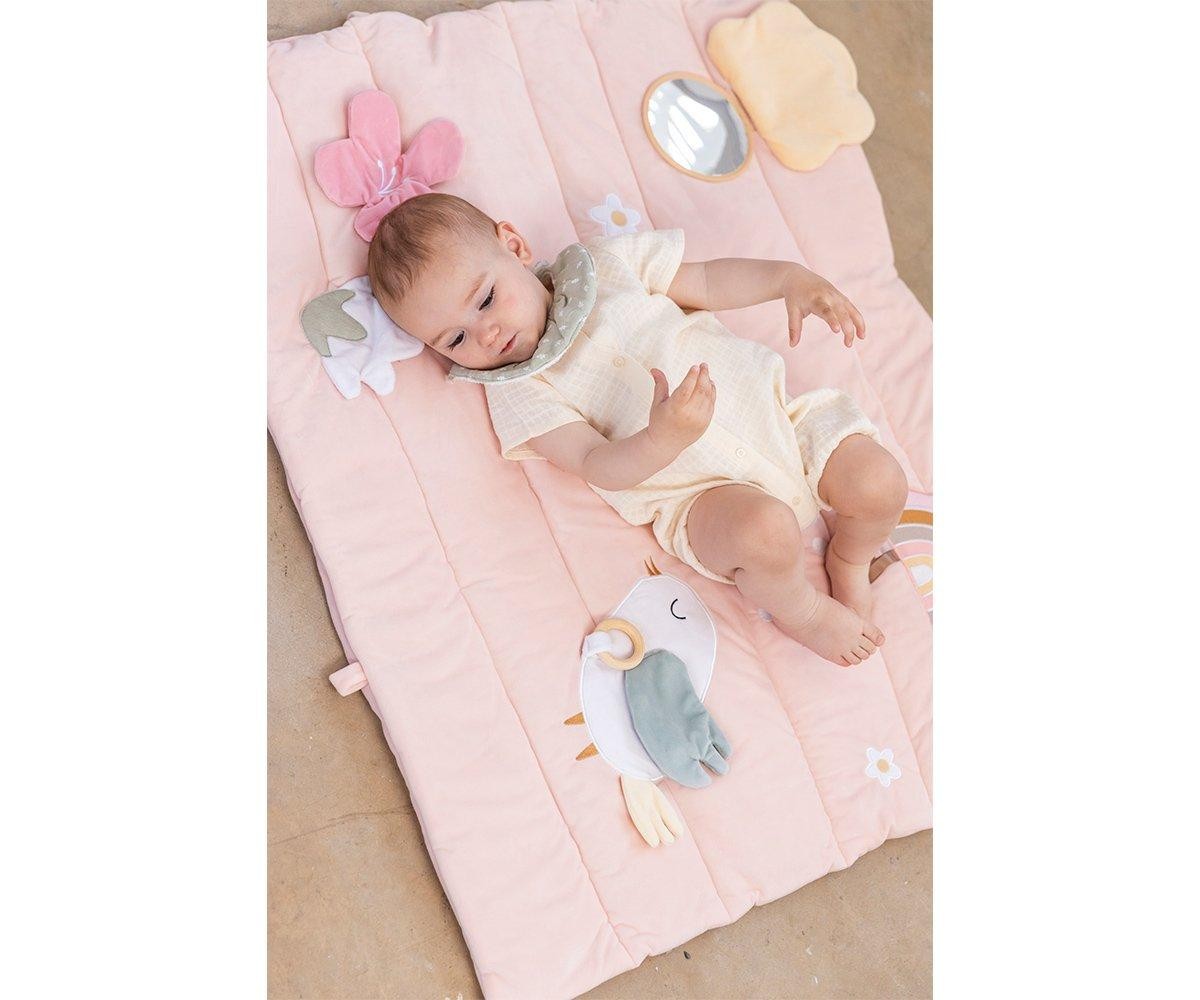 Mönneka Aktiviteettimatto Vaaleanpunainen