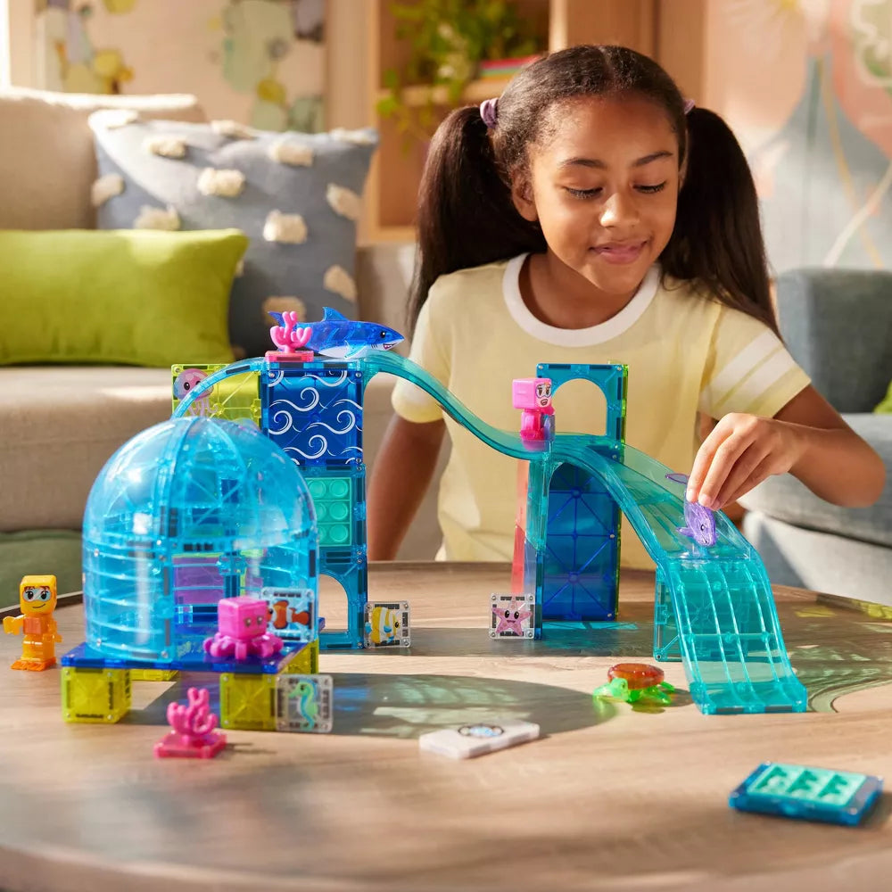 Magna-Tiles Magneettinen Rakennussarja 58 Osaa Undersea Adventure