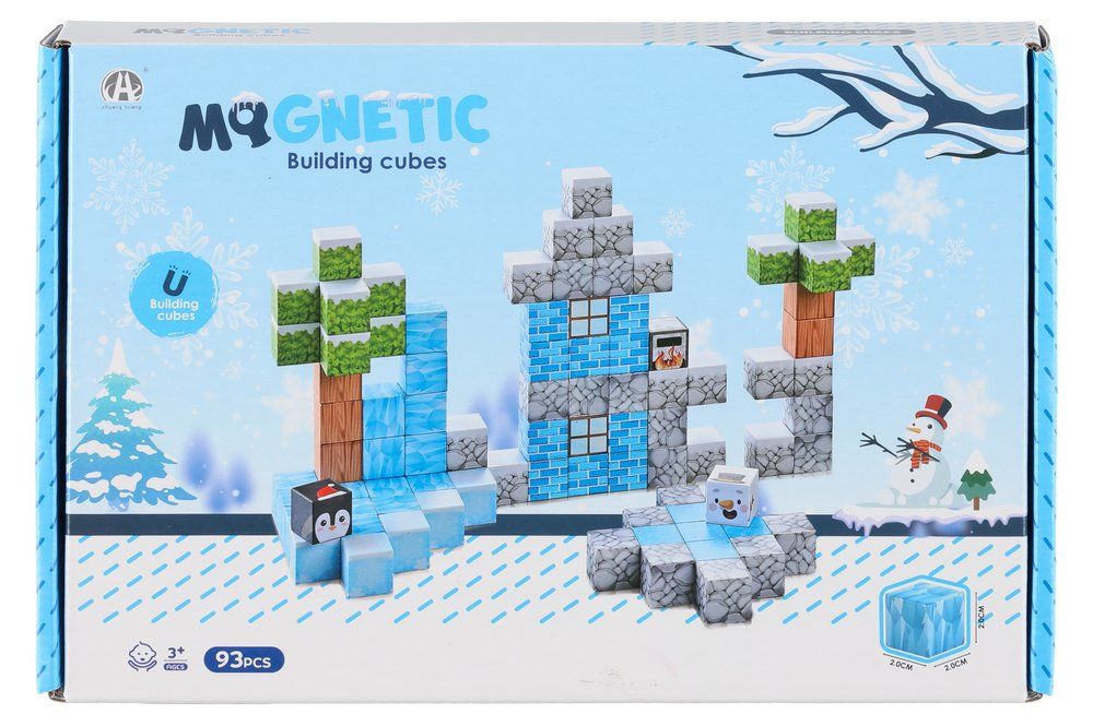 Magneettiset Rakennuspalikat 93 Osaa