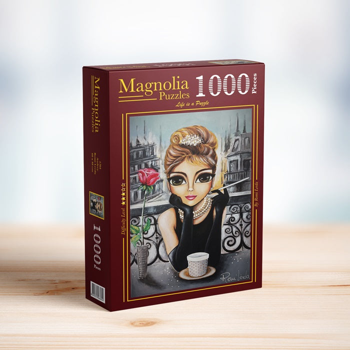 Magnolia Puzzles 1000 Palan Palapeli Audrey