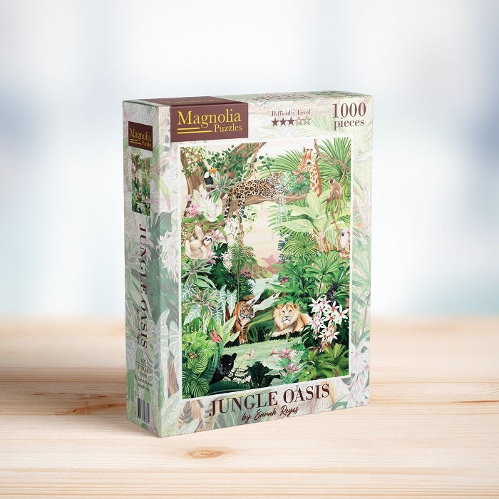Magnolia Puzzles 1000 Palan Palapeli Jungle Oasis