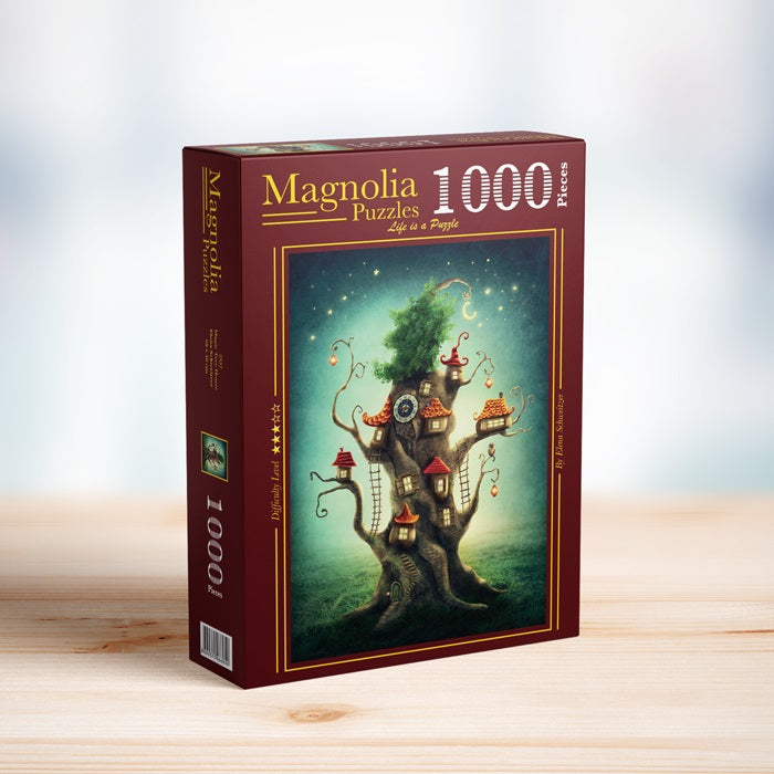 Magnolia Puzzles 1000 Palan Palapeli Magic Tree House