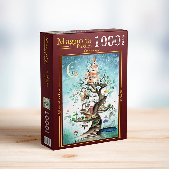 Magnolia Puzzles 1000 Palan Palapeli The Tale Of A Tree
