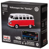 Maisto Tech Radio-Ohjattava "Pikkuauto" Bluetooth Sovelluksella Ohjattava Volkswagen Kleinbus