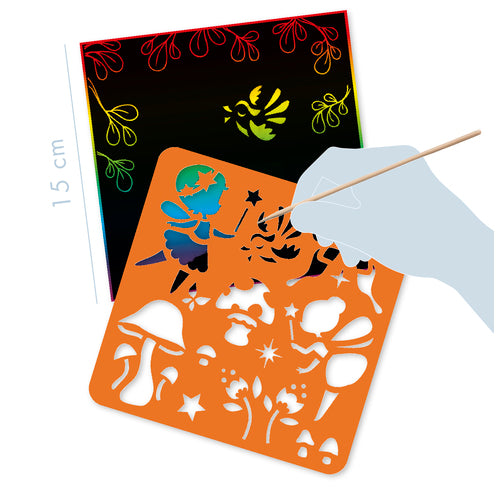 Mandarine Graffy Scratch Raaputusaskartelu Keijut