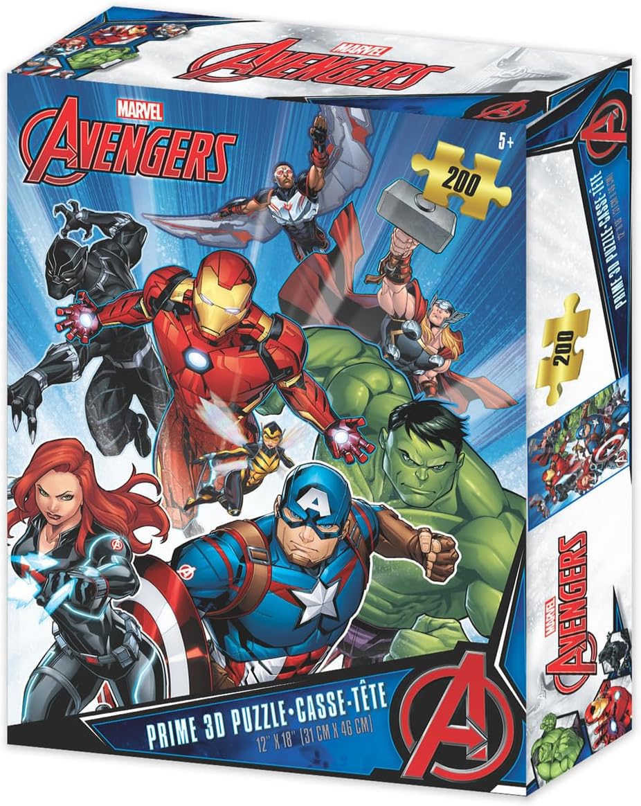 Marvel Avengers 3D 200 Palan Palapeli