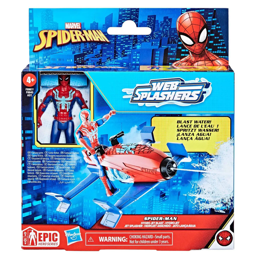 Marvel Spider-Man Hahmo Hydro Jet Blast 10 cm
