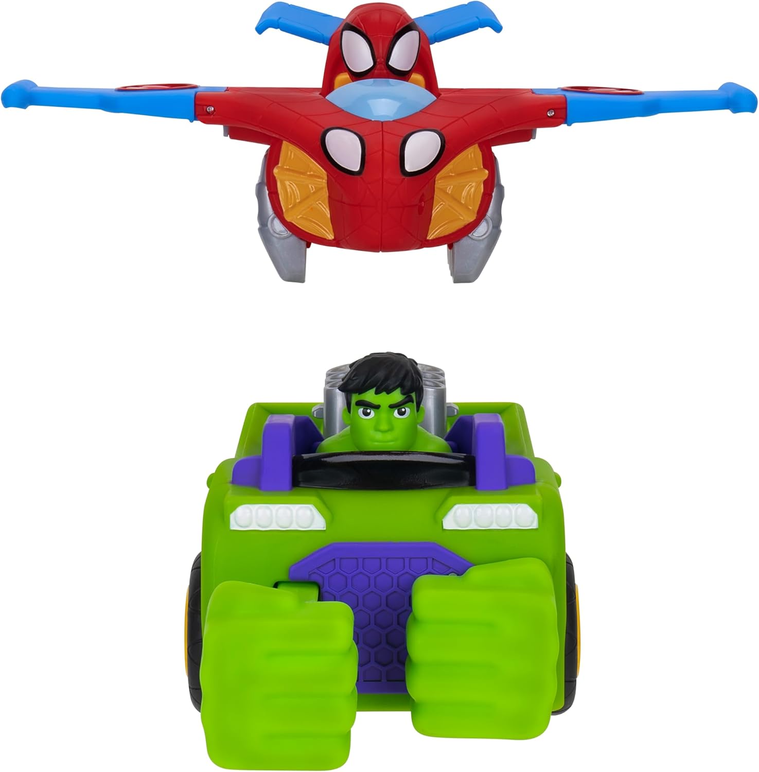 Marvel Spidey Amazing Friends Team Up Tank Ajoneuvot