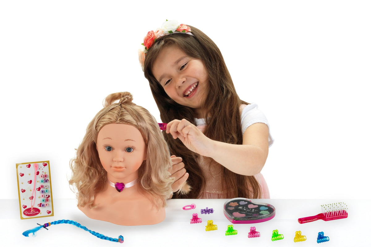 Meikkipää/Kampauspää Coralie